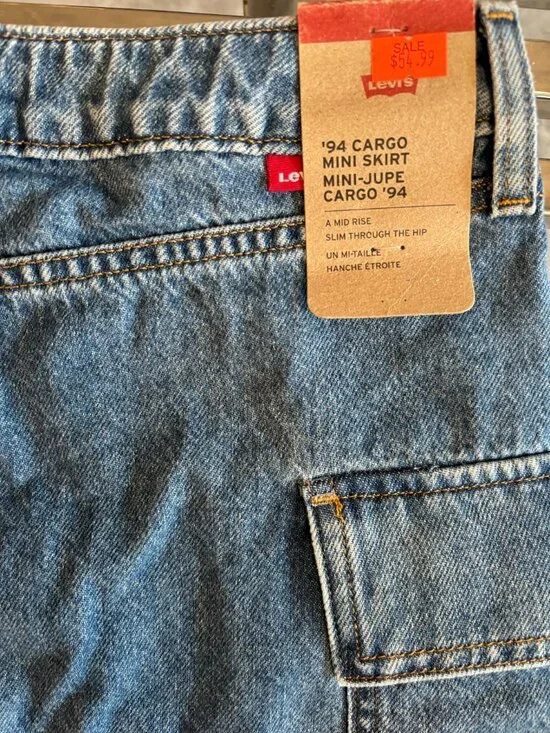 LEVI'S Mini Skirt - New - Picture 4 of 6